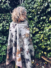Load image into Gallery viewer, Wool Blanket Wrap/Scarf/Poncho ~ Liquid Amber Homegrown Botanica
