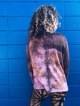 Load image into Gallery viewer, Wild Pink longsleeve ~ Merino ~ XL/XXL Homegrown Botanica