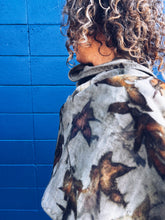 Load image into Gallery viewer, Wool Blanket Wrap/Scarf/Poncho ~ Liquid Amber Homegrown Botanica