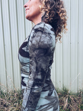 Load image into Gallery viewer, Wild Liquid Amber Blue Dress ~ Merino ~ XXS-S ~ New