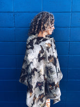 Load image into Gallery viewer, Wool Blanket Wrap/Scarf/Poncho ~ Liquid Amber Homegrown Botanica