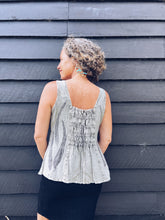 Load image into Gallery viewer, Vintage Gypsy Singlet ~ S/M Wild Botanica