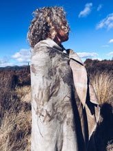 Load image into Gallery viewer, NZ Wool Blanket ~ Single ~ Liquid Amber, Japanese Knotweed, Eucalyptus