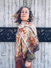 Load image into Gallery viewer, The Merino Silk Whisper Scarf ~ Onion Skins
