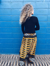 Load image into Gallery viewer, Handwoven Ikat Skirt - Java - Yellow Homegrown Botanica