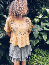 Load image into Gallery viewer, Mustard Top ~ Linen ~ L/XL Wild Botanica