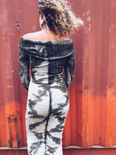 Load image into Gallery viewer, Off the Shoulder Wild Dress ~ Merino ~ XS/S Wild Botanica