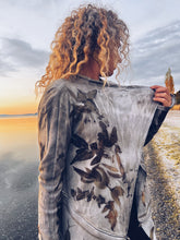 Load image into Gallery viewer, Dark Eucalyptus Medicine Cardy ~ Merino ~ L/XL+ Homegrown Botanica