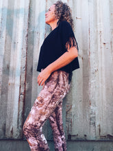 Load image into Gallery viewer, Thread Journeys Oak leaf Leggings ~ Merino ~ L ~ New