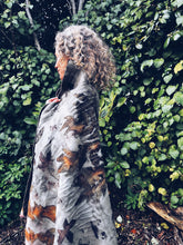 Load image into Gallery viewer, Wool Blanket Wrap/Scarf/Poncho ~ Liquid Amber Homegrown Botanica