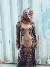 Load image into Gallery viewer, Thread Journeys Khaki Dress ~ Merino ~ XL ~ NEW Wild Botanica