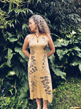 Load image into Gallery viewer, Japanese Knotweed Dress ~ Linen ~ XS/S Wild Botanica