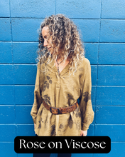 Load image into Gallery viewer, Commission ~ Your favorite garment naturally ecoprinted ~ Cotton / Linen Homegrown Botanica