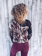 Load image into Gallery viewer, Thread Journeys Crop Long sleeve ~ Merino ~ MTO ~ Your size Homegrown Botanica