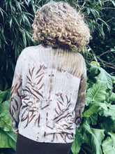 Load image into Gallery viewer, Grey Firey Eucalyptus Jersey ~ Cashmere Wool ~ L/XL ~ NEW