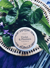 Load image into Gallery viewer, Violet & Plantain Hand Balm Homegrown Botanica