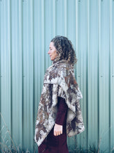 Load image into Gallery viewer, Wool Blanket Wrap/Scarf/Poncho ~ Liquid Amber