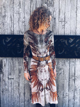 Load image into Gallery viewer, Thread Journeys Dress ~ Merino ~ MTO ~ Your size Homegrown Botanica