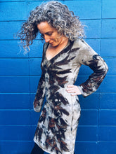 Load image into Gallery viewer, Wild Earthy Gum Dress ~ Merino ~ M/L Homegrown Botanica