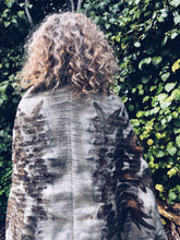 Load image into Gallery viewer, Wool Blanket Wrap/Scarf/Poncho ~ Liquid Amber Homegrown Botanica