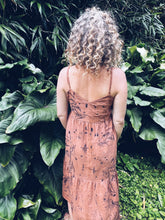 Load image into Gallery viewer, Brown Summer Dress ~ Linen ~ S/M Homegrown Botanica