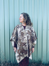 Load image into Gallery viewer, Wool Blanket Wrap/Scarf/Poncho ~ Liquid Amber