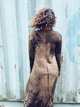 Load image into Gallery viewer, Thread Journeys Khaki Dress ~ Merino ~ XL ~ NEW Wild Botanica