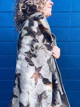 Load image into Gallery viewer, Wool Blanket Wrap/Scarf/Poncho ~ Liquid Amber Homegrown Botanica