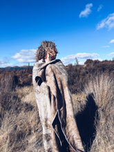 Load image into Gallery viewer, NZ Wool Blanket ~ Single ~ Liquid Amber, Japanese Knotweed, Eucalyptus