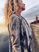 Load image into Gallery viewer, Dark Eucalyptus Medicine Cardy ~ Merino ~ L/XL+ Homegrown Botanica