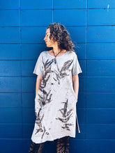 Load image into Gallery viewer, Wild Grey Dress ~ Cotton ~ L/XL Homegrown Botanica