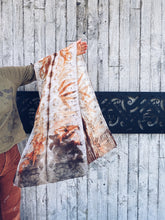 Load image into Gallery viewer, The Merino Silk Whisper Scarf ~ Onion Skins