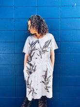 Load image into Gallery viewer, Wild Grey Dress ~ Cotton ~ L/XL Homegrown Botanica