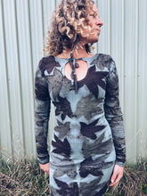 Load image into Gallery viewer, Wild Liquid Amber Blue Dress ~ Merino ~ XXS-S ~ New