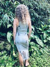 Load image into Gallery viewer, Wild Botanical Grey dress ~ Cotton ~ XS/S Homegrown Botanica
