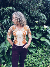 Load image into Gallery viewer, Wild Eucalyptus Tee ~ Merino ~ L/XL Homegrown Botanica