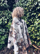 Load image into Gallery viewer, Wool Blanket Wrap/Scarf/Poncho ~ Liquid Amber Homegrown Botanica