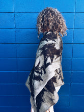 Load image into Gallery viewer, Wool Blanket Wrap/Scarf/Poncho ~ Dark Eucalyptus Homegrown Botanica