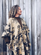 Load image into Gallery viewer, Wool Blanket Wrap/Poncho ~ Oak ~ Xtra long