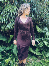 Load image into Gallery viewer, Wild & Earthy Purple Dress ~ Merino ~ S/M Homegrown Botanica