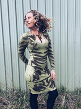 Load image into Gallery viewer, Wild Eucalyptus Green Dress ~ Merino ~ XXS-S ~ New