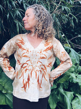 Load image into Gallery viewer, Firey Eucalyptus Jersey ~ Cashmere Wool ~ L/XL ~ NEW