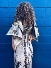 Load image into Gallery viewer, Wool Blanket Wrap/Scarf/Poncho ~ Liquid Amber Homegrown Botanica