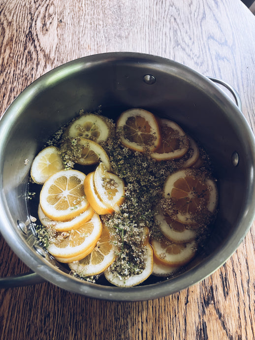 Elderflower Cordial Recipe