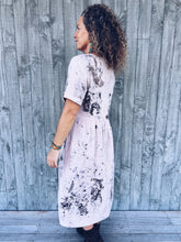 Load image into Gallery viewer, Soft Apricot Eucalyptus Dress ~ Linen ~ M/L Wild Botanica
