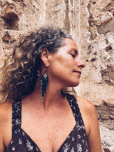 Load image into Gallery viewer, Clay Beaded Earrings ~ Handmade in Guatemala
