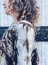 Load image into Gallery viewer, Thread Journeys Draped Shawl Onion Skins &amp; Rust ~ Merino ~ One Size
