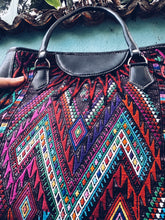 Load image into Gallery viewer, Colorful Embroidered Shoulder Bag  ~ Hand embroidered
