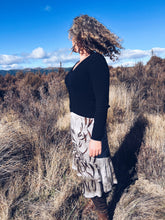 Load image into Gallery viewer, Thread Journeys Earthy Eucalyptus Skirt ~ Merino ~ S/M ~ NEW
