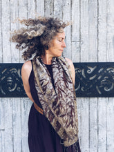 Load image into Gallery viewer, The Merino Silk Whisper Scarf ~ Khaki
